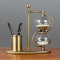 Hourglass Timer and Pen Holder